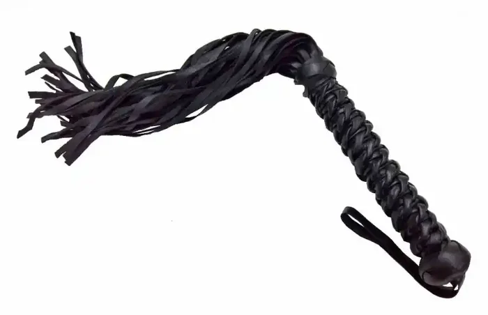 Schwarzer Riemen Flogger