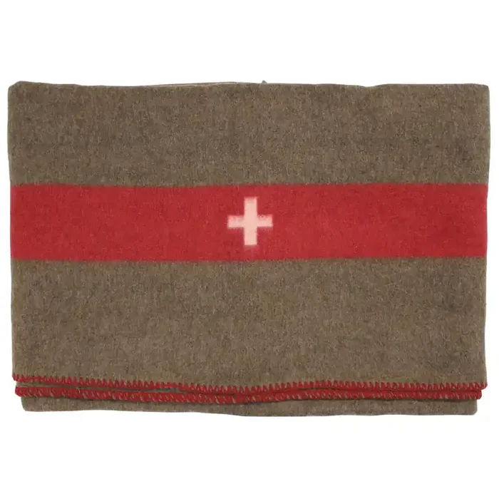 Schweizer Wolldecke