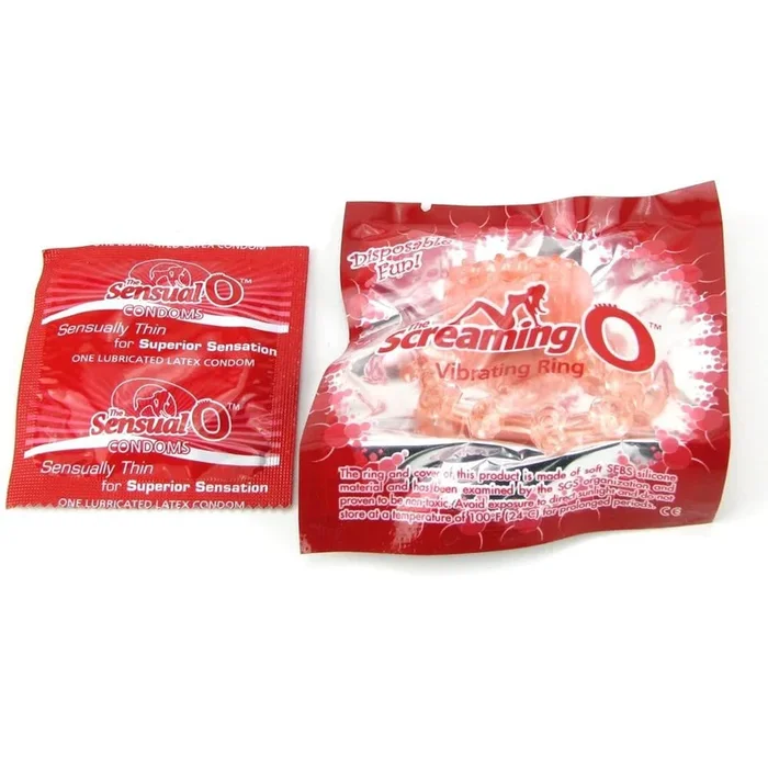 Screaming O Vibrating Ring & Condom Kit