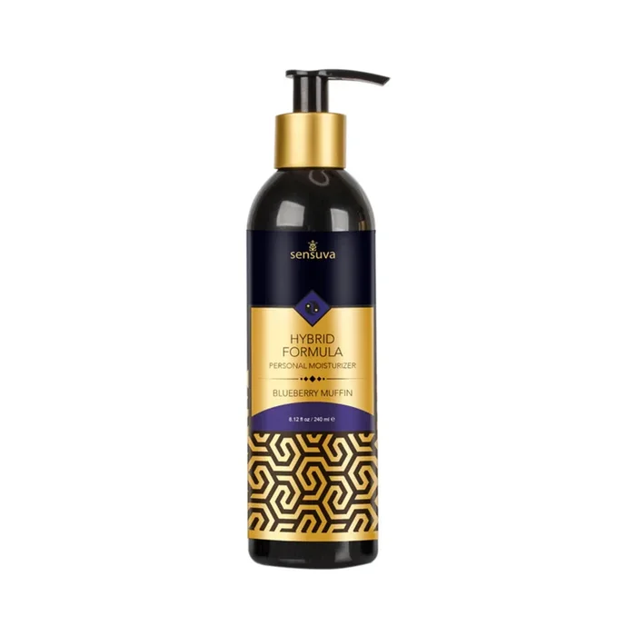 Sensuva Hybrid Personal Moisturizer – Blueberry Muffin 8 Fl. Oz. Bottle