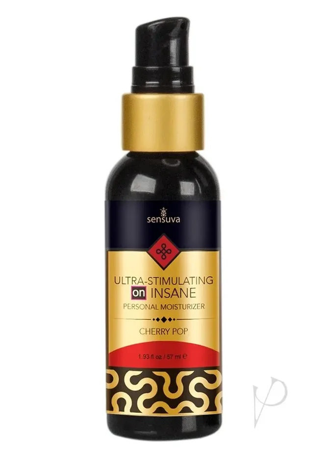 Sensuva Ultra Stimulating ON Insane Personal Moisturizer – 1.93 oz Cherry Pop