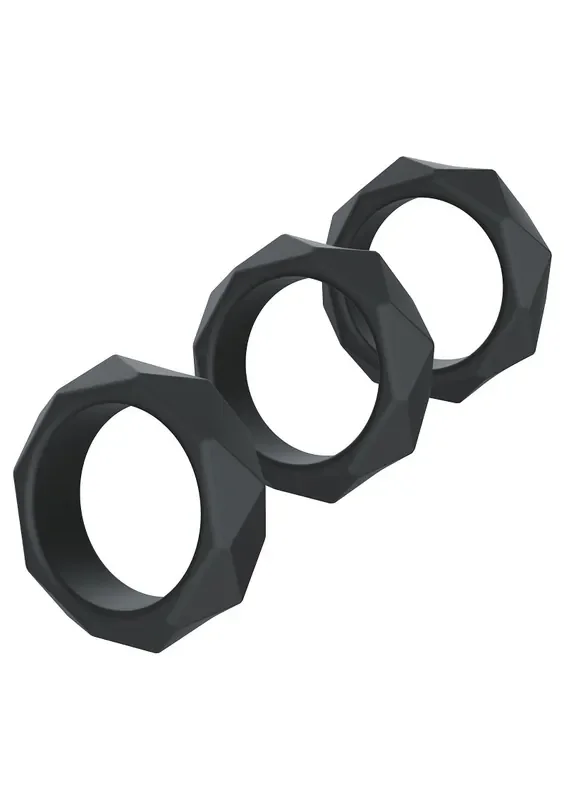 Set schwerer Cock-Ringe