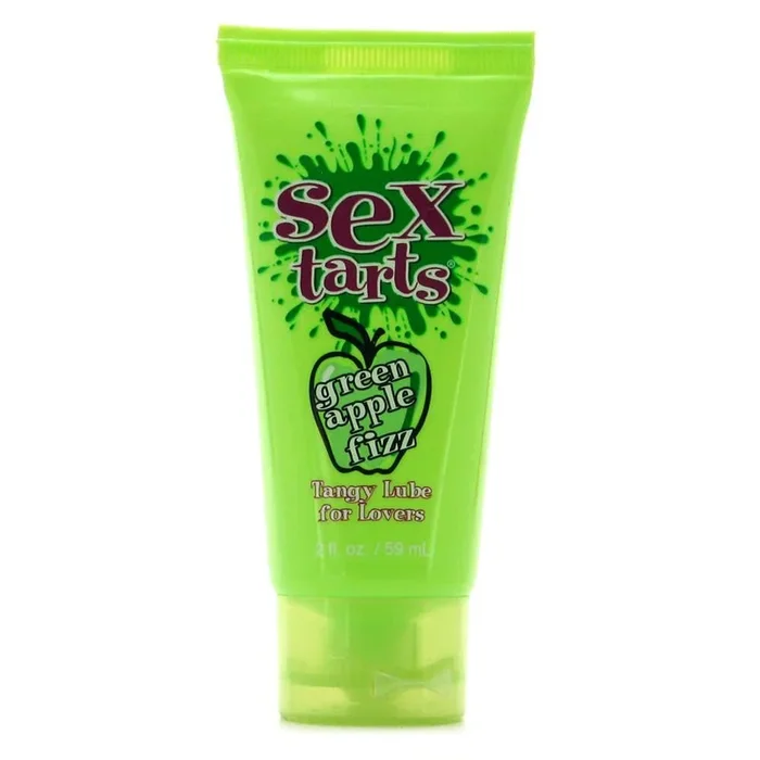 Sex Tarts Tangy Lube 2oz/59ml in Green Apple Fizz