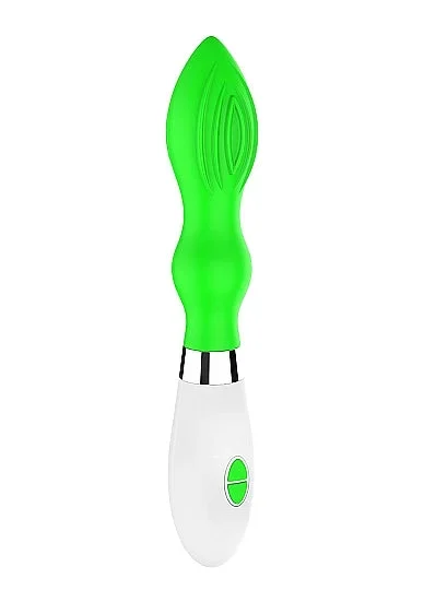 Shots Luminous Astraea Silicone 10 Speed Vibrator – Green