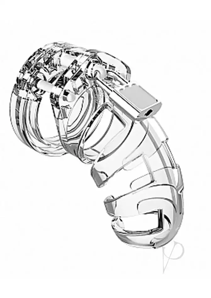 Shots Man Cage Chastity 3.5″ Cock Cage Model 2 – Clear