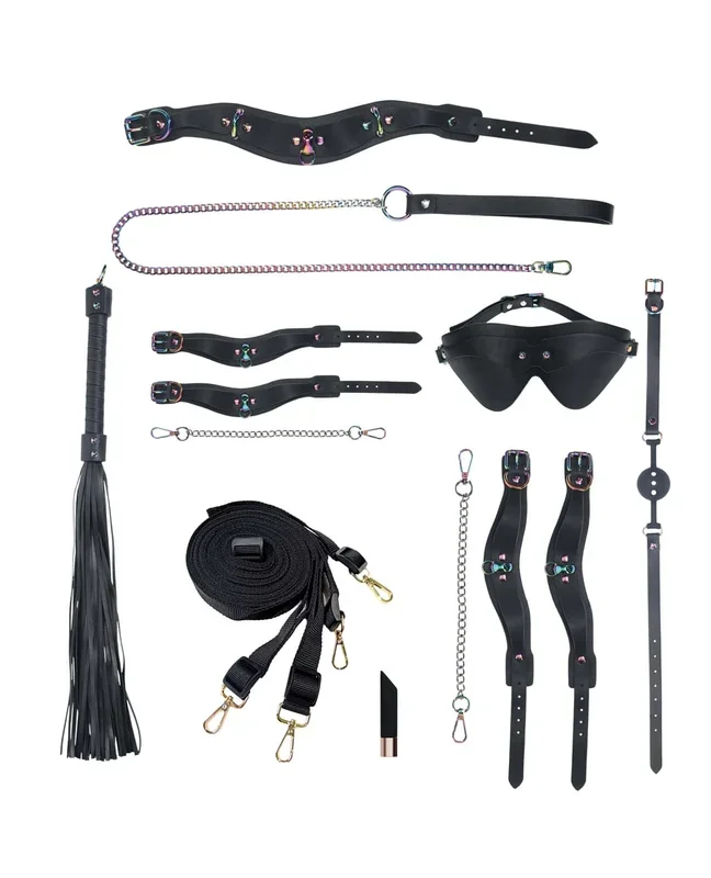 Shots Ouch Venice Collection Bondage Kit w/Bag