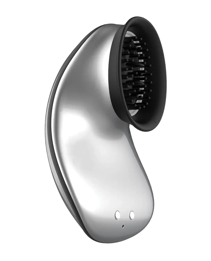 Shots Twitch Innovation Hands Free Clitoral Stimulator – Silver