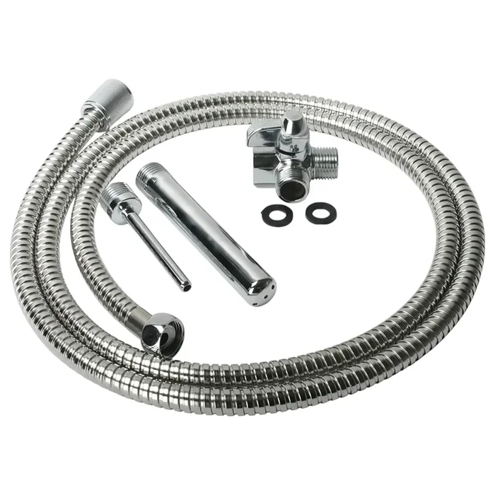 Shower Enema – Aluminium-Intimduscheset (Silber)