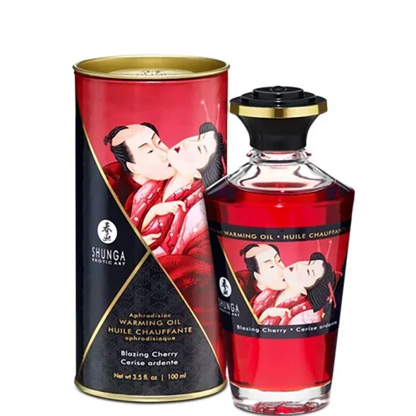 Aphrodisiakum Heizöl Shunga – Blazing Cherry, 100 ml