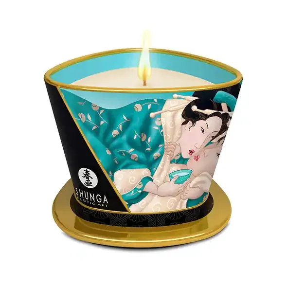 Shunga – Massagekerze Inselblüte