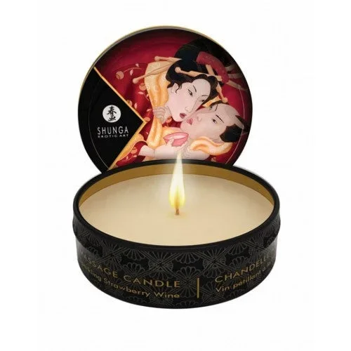 Shunga Massage Candle 30ml – Strawberry