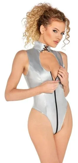 Silberner Body aus Lack S