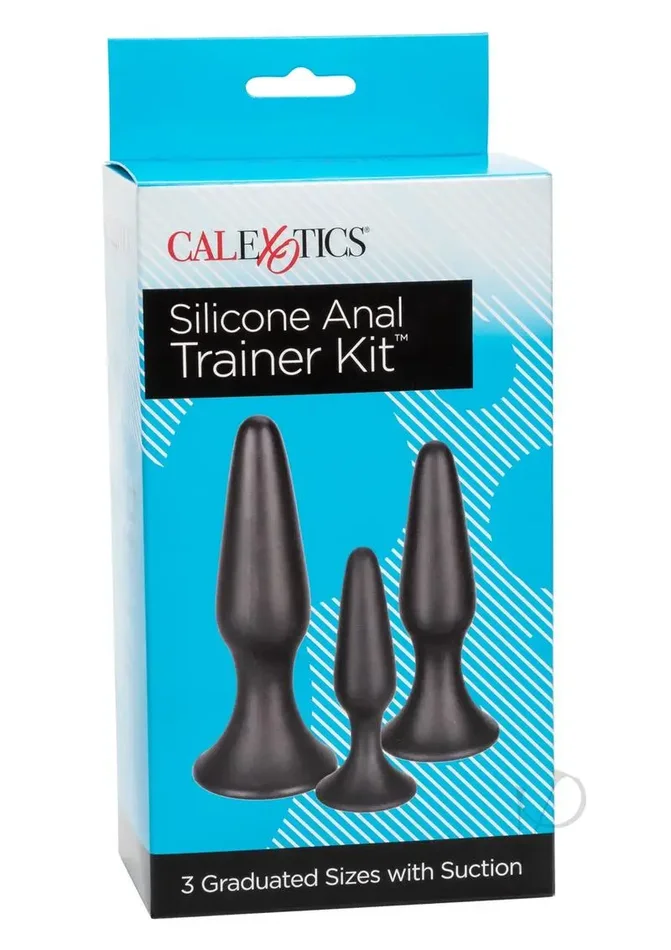 Silicone Anal Trainer Kit – Black