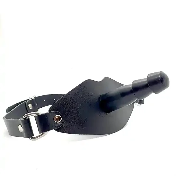 Silikon Ball Gag mit Dildo
