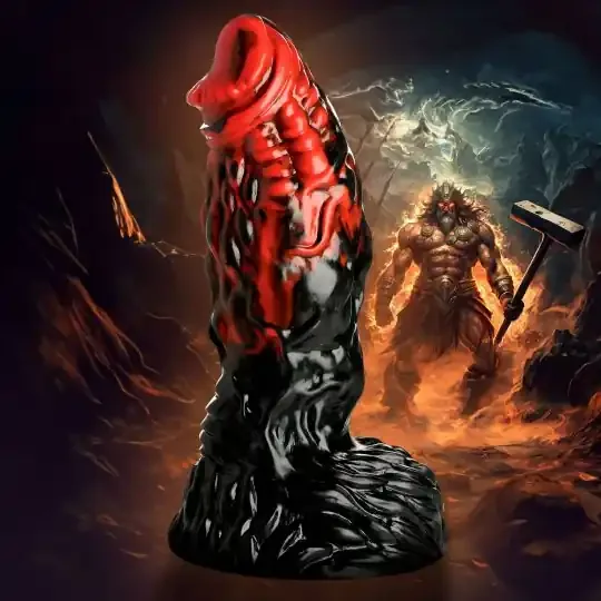 Silikon Dildo „Vulkan“