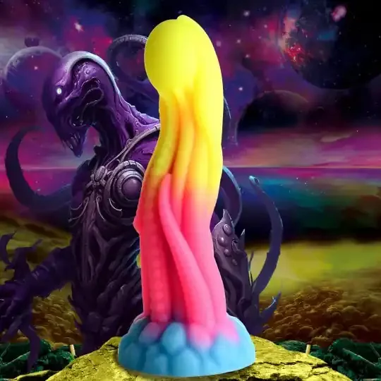 Silikon Leucht-Dildo „Tentakel“