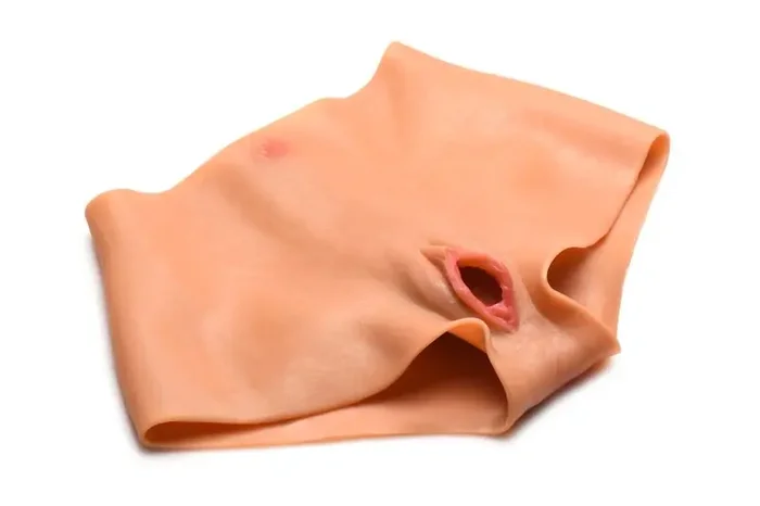 Silikon Vagina + Po Slip – Groß
