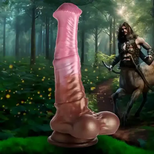 Silikon Zentaur-Dildo