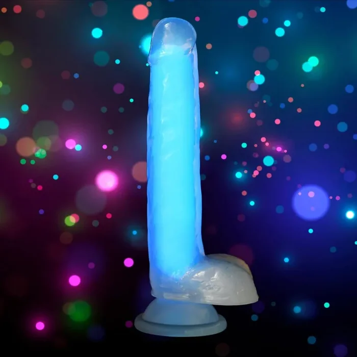 Silikondildo – Leuchtend
