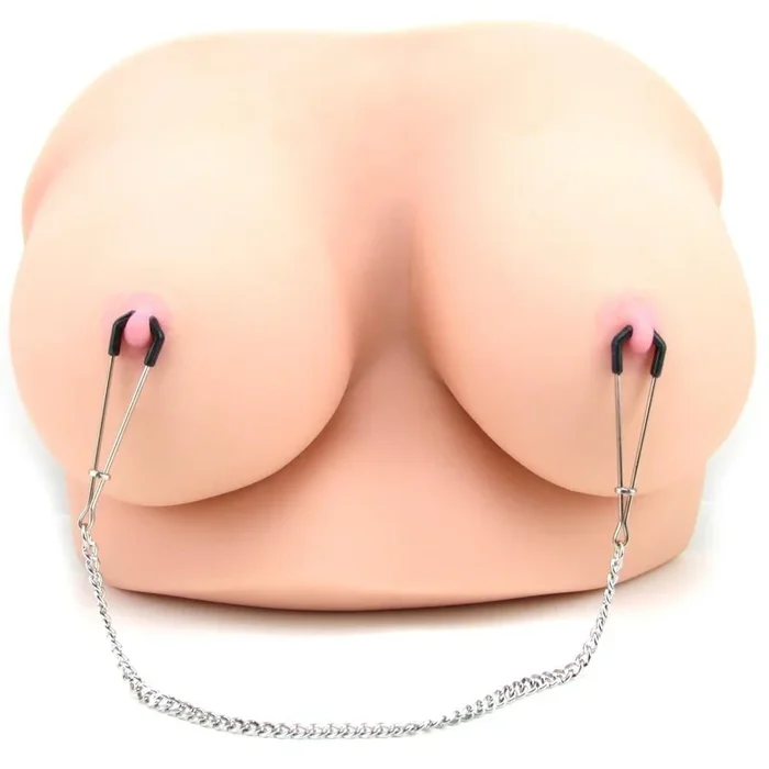 Silver Prongs Nipple Jewelry