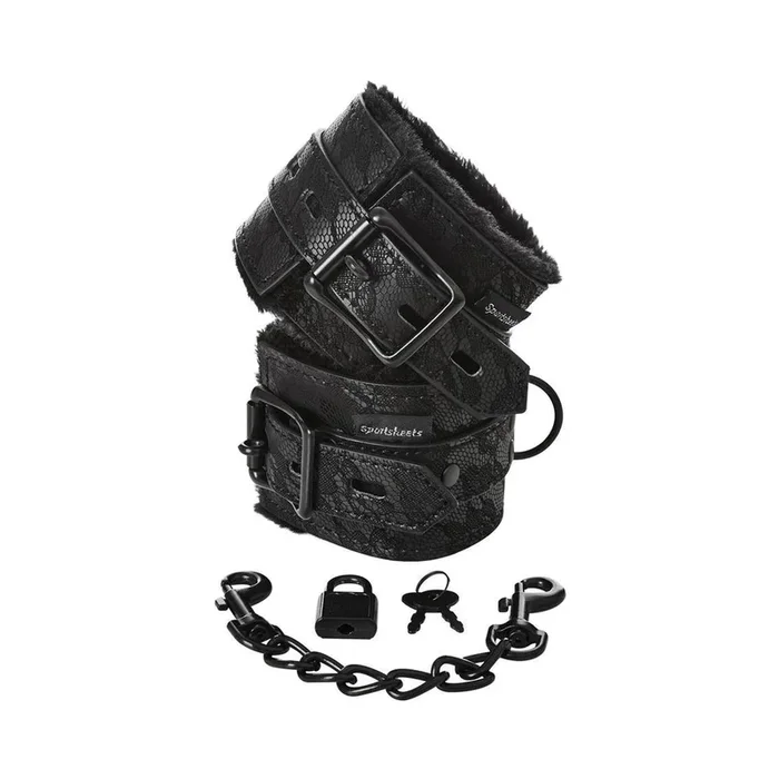 Sincerely, Ss Lace Fur Lined Handcuffs