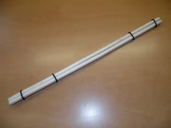 Single Thai Stick Gummiüberzogen