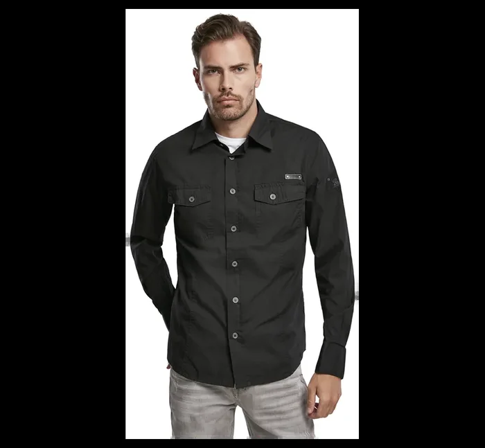 SlimFit Hemd Vintage Wash