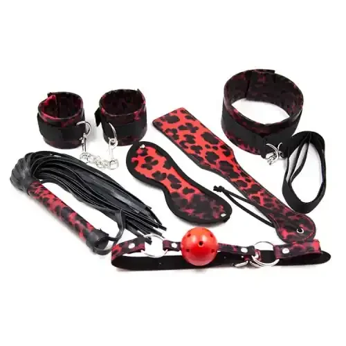 SM Bondage-Set ‘Red Leo‘