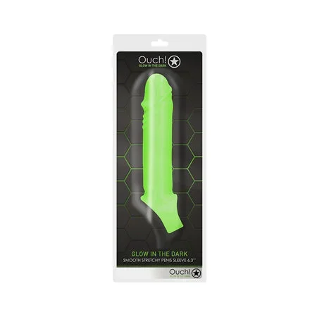 Smooth Stretchy Penis Sleeve – Glow in the Dark