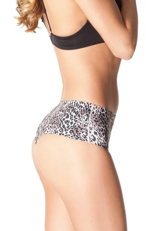Snowy Feline Slimmie Thong in S
