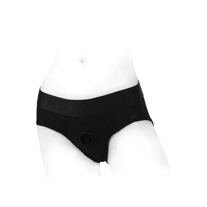 SpareParts Tomboi Harness Black/Black Rayon – 3X