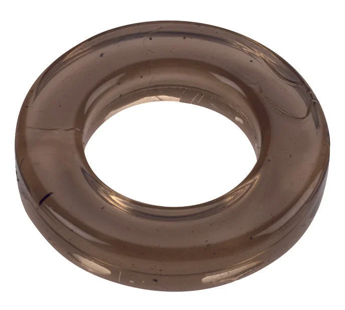 Spartacus Elastomer Cock Ring – Metro Black