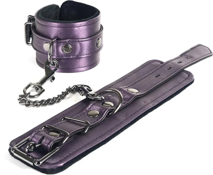 Spartacus Galaxy Legend Faux Leather Wrist Restraints – Purple