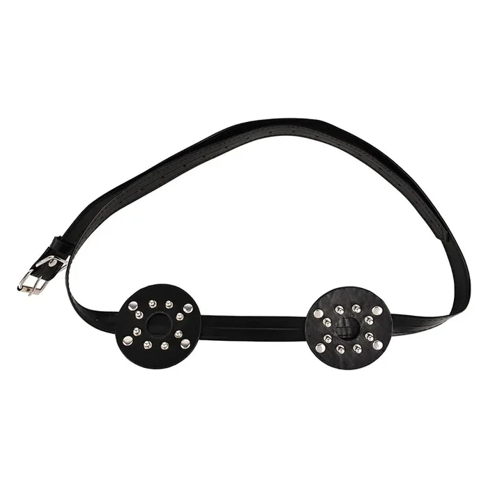 Spiked Brustbinder mit offenem Zentrum und abgerundeten Nieten