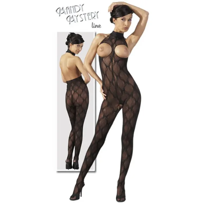 Spitzen-Catsuit ouvert