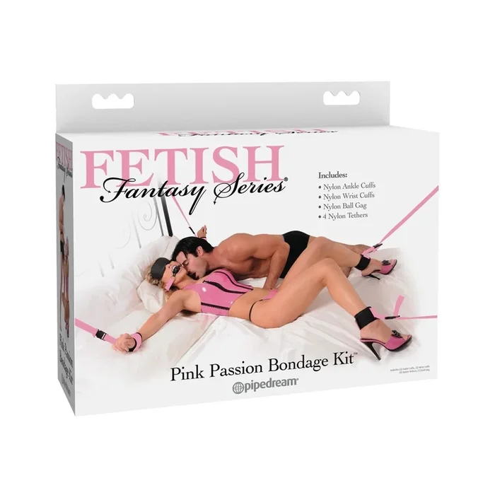 Stabiles Set für Fessel-Einsteiger – 10-teilig – Pink