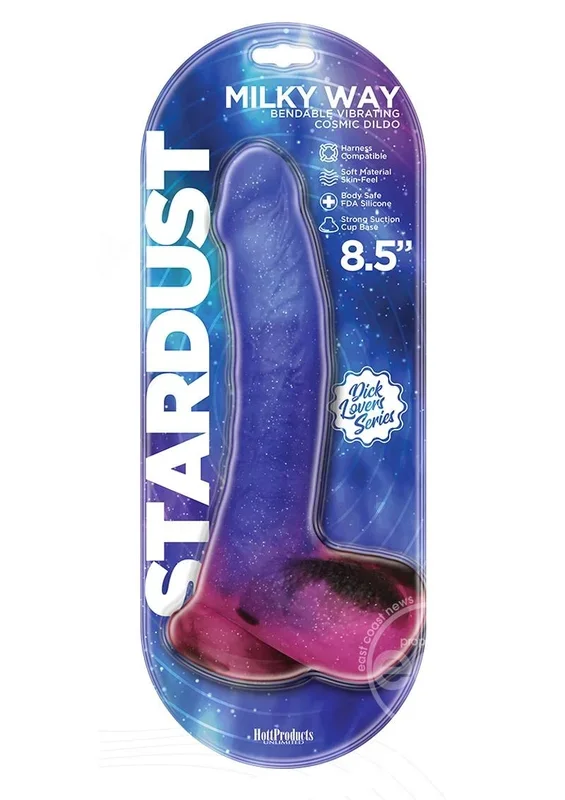 Stardust Milky Way Silicone 8.5″ Dildo