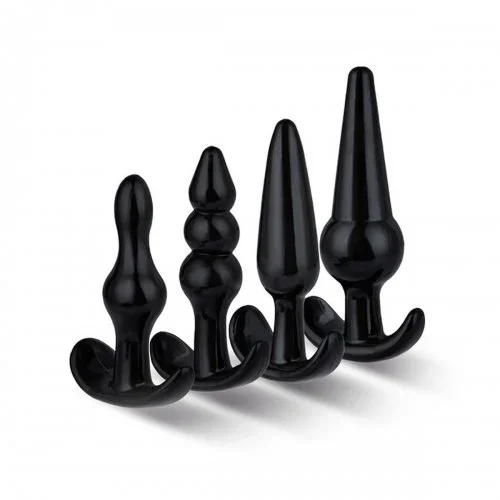Starterpack 4 Analplugs »Cosy Night Stars« aus TPE