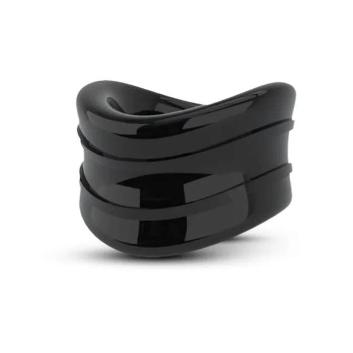 Stay Hard Beef Ball Snug Stretcher 1″ Black