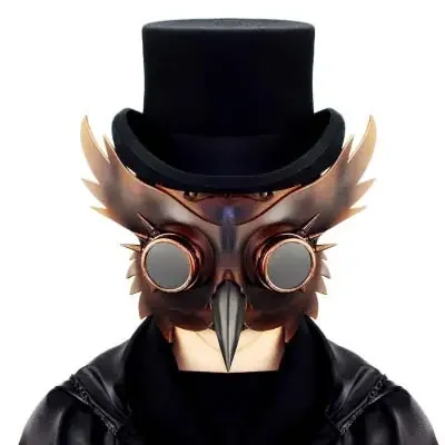 Steampunk Maske ‘Eule‘