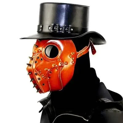 Steampunk Nieten Maske