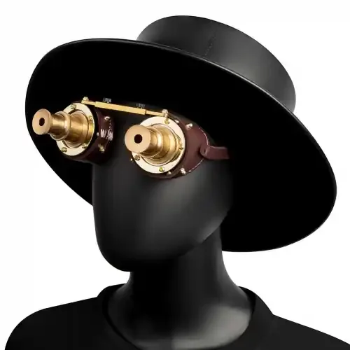 Steampunk Retro Brille