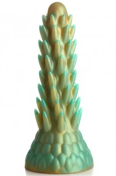 Stegosaurus Stacheliger Reptilien-Silikon-Dildo 19 cm