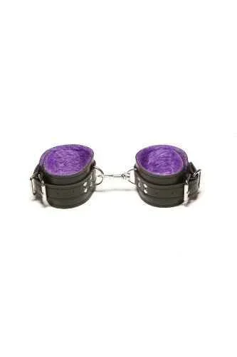 Stockroom Fleece Lined Ankle Cuffs with D-Ring, Small