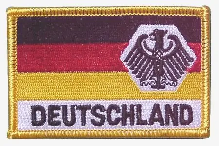 Stoffabzeichen ‘Flagge – BR Deutschland mit Adler‘