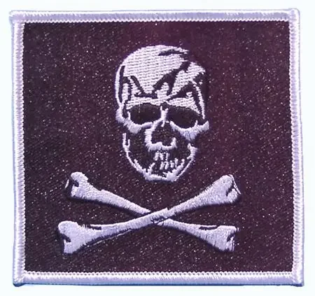 Stoffabzeichen ‘Totenkopf‘