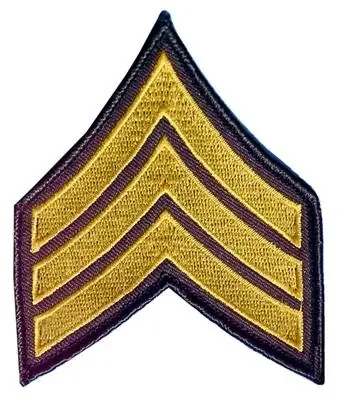Stoffabzeichen ‘U.S. Army – Sergeant‘