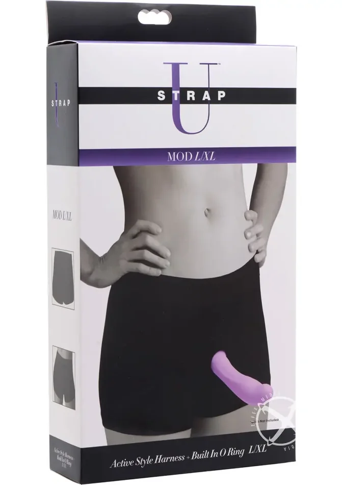 Strap U Mod Strap On Style Harness w/Built in O Ring – L/XL