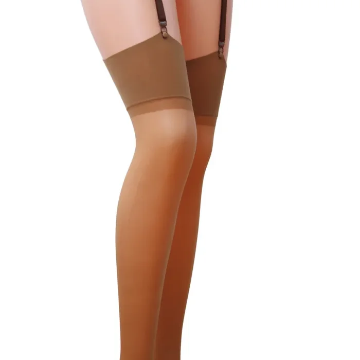 Strapsstrümpfe beige 17DEN