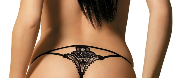 String „Luiza“ mit Stickerei hinten Obsessive